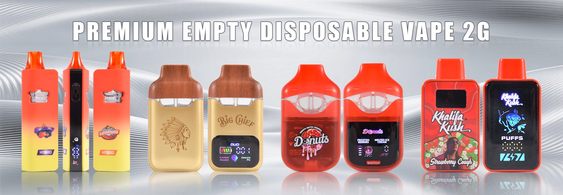 empty disposable vape 2g