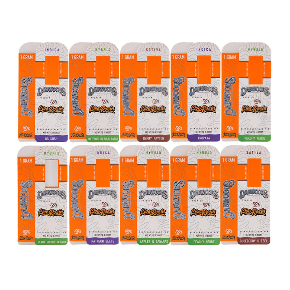 dabwoods disposable 1 gram vape
