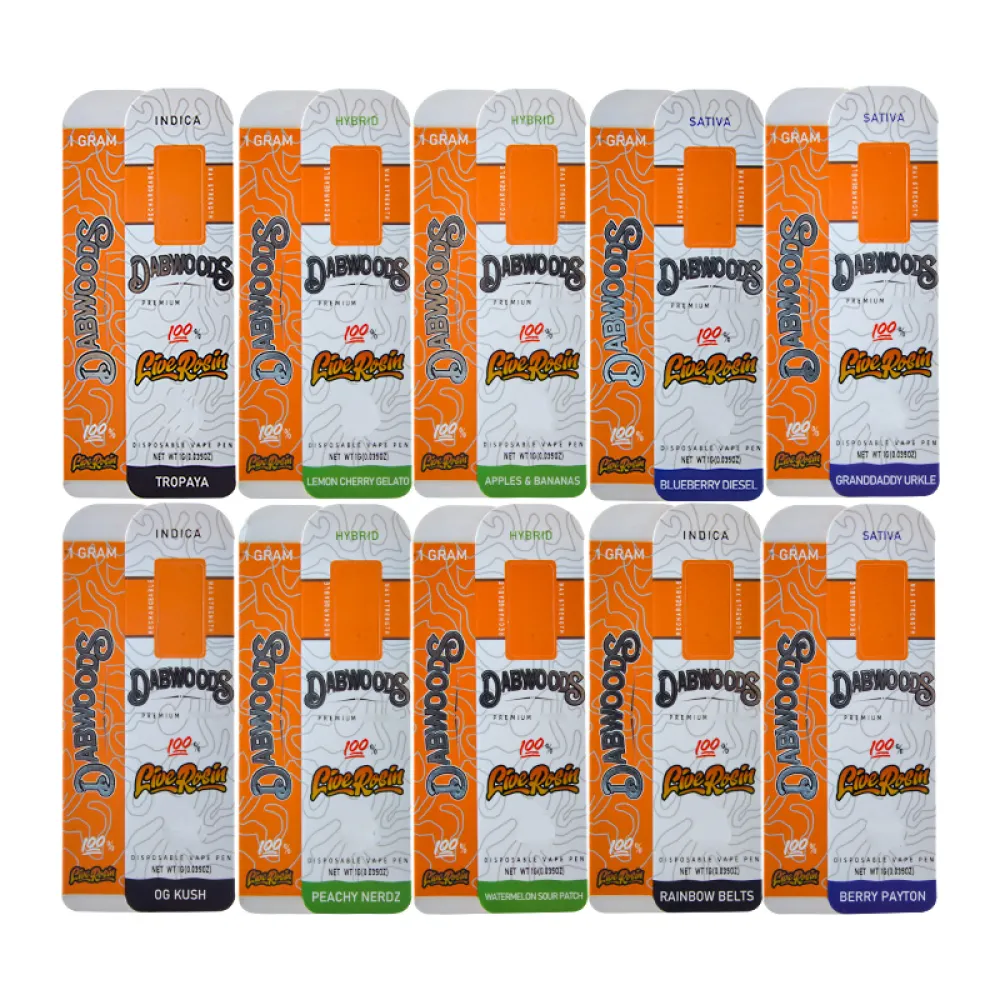 dabwoods disposable 1 gram vape
