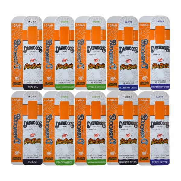 dabwoods disposable 1 gram vape

