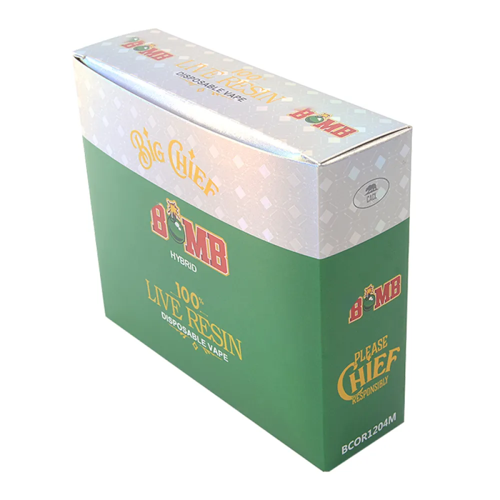 big chief 100% live resin disposable 1g disposable 