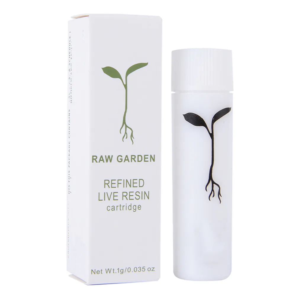 raw garden 1g carts &1 gram cartridge 0.8ml