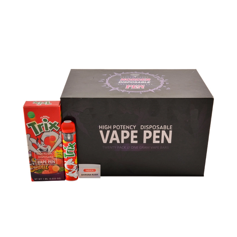 Custom 1000mg norder disposable vape pen 1g wholesale