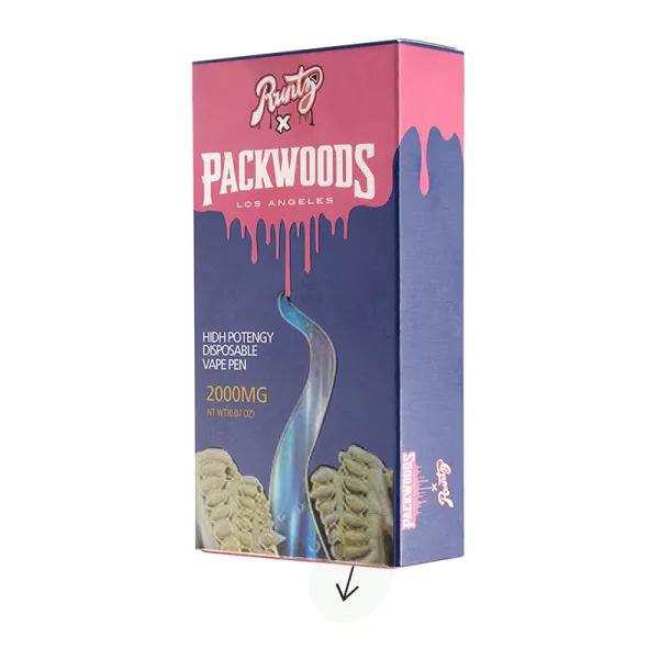 packwoods 1 gram high potency disposable vape pen 1000mg 1g