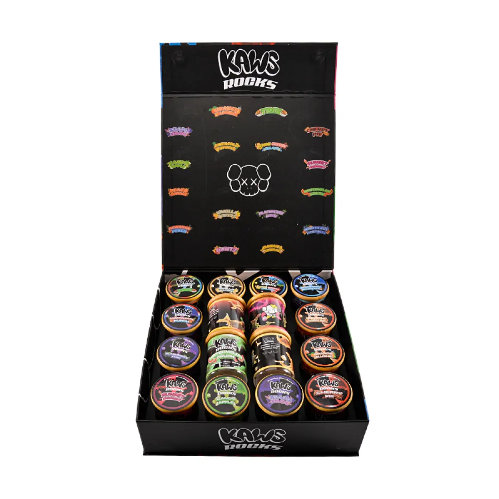 kaws moon rocks exotic variety pack 16oz jars