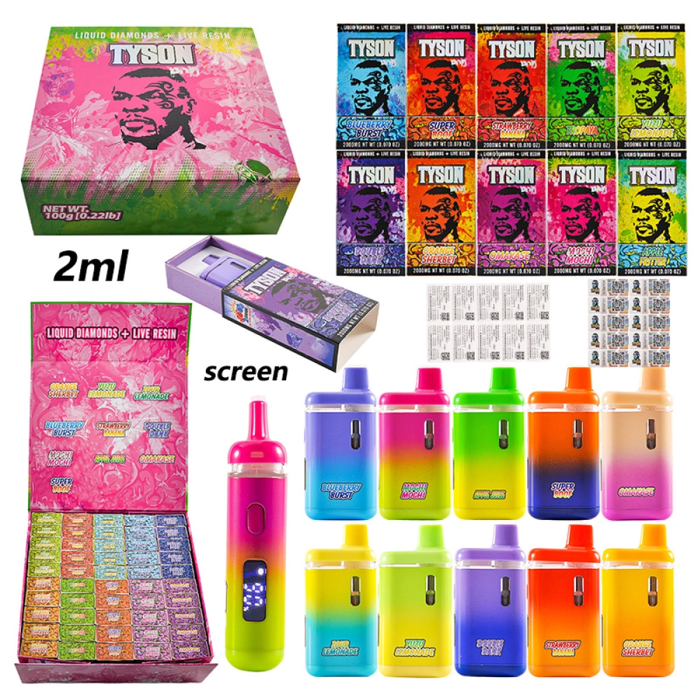 led screen tyson vape pod Tyson 2.0 Legend 30K Disposable Vape Device