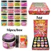 whole melt extract wax glass jars box 16oz