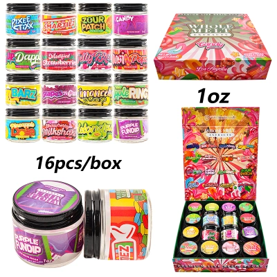whole melt extract wax glass jars box 16oz 01