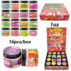 whole melt extract wax glass jars box 16oz