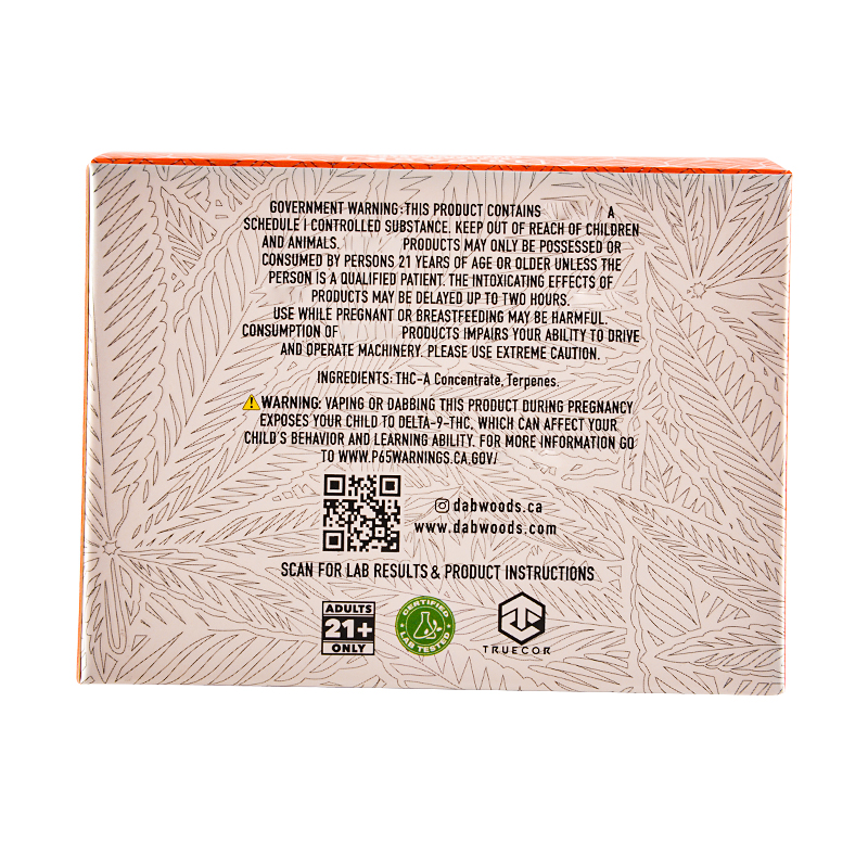 dabwoods 1g disposable