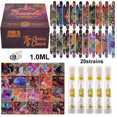 gold coast clear 0.8g carnival the choice is clear full ceramic cartridges 01