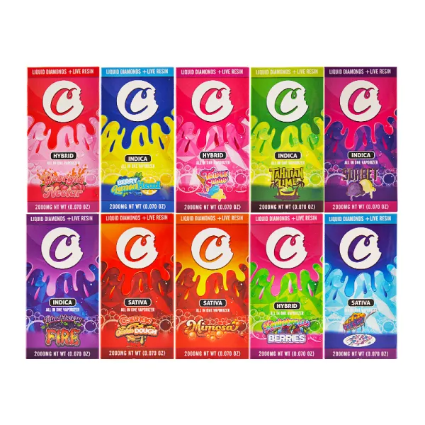 cookies 2g disposable with digital screen
