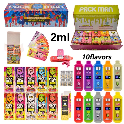 packman mini 2 gram (1.5ml)  disposable vape with screen 01