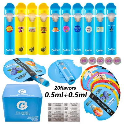 cookies dual chamber disposable pen 1g all in one  01