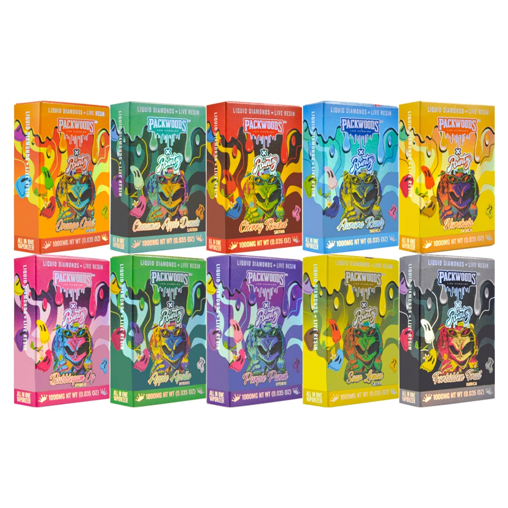 crystal blue razz lemonade vape juice Custom packwoods X runtz 1g disposable vape 1000mg wholesale