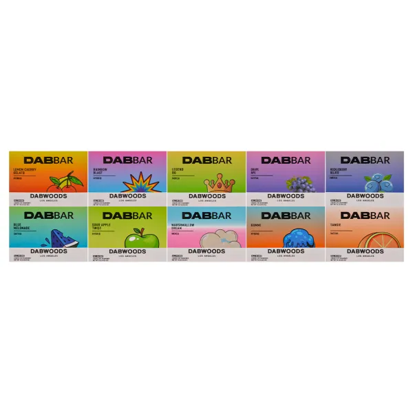 dabwoods dab bar liquid diamonds vape 1g disposable with digital screen