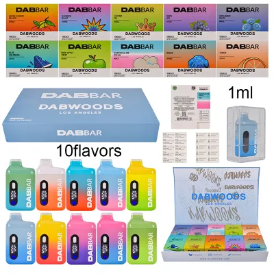 dabwoods dab bar liquid diamonds vape 1g disposable with digital screen 01