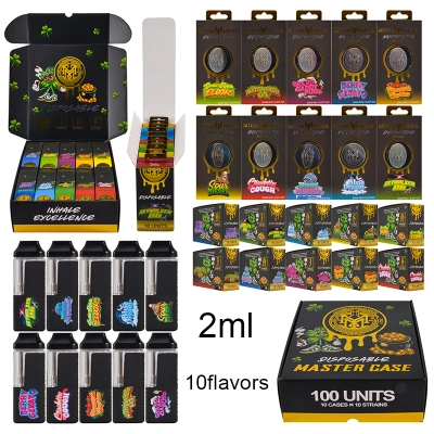 muha meds 2 gram disposable spring edition 2ml 100 pack  01