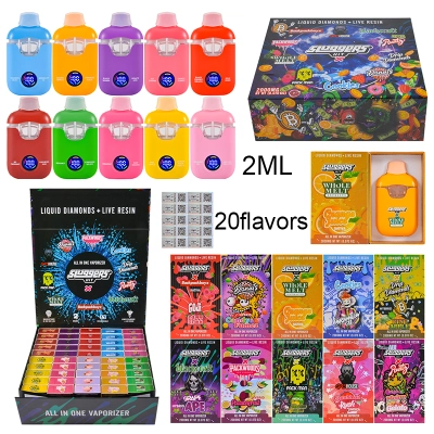 sluggers x mixed brands 2g disposable vape dual chambers with screen 01