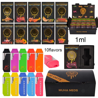 muha meds mavericks 1000 mg 1g disposable new packaging  01