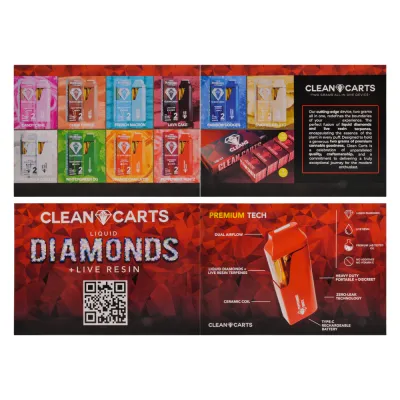 clean carts 2 gram disposable red edition 02