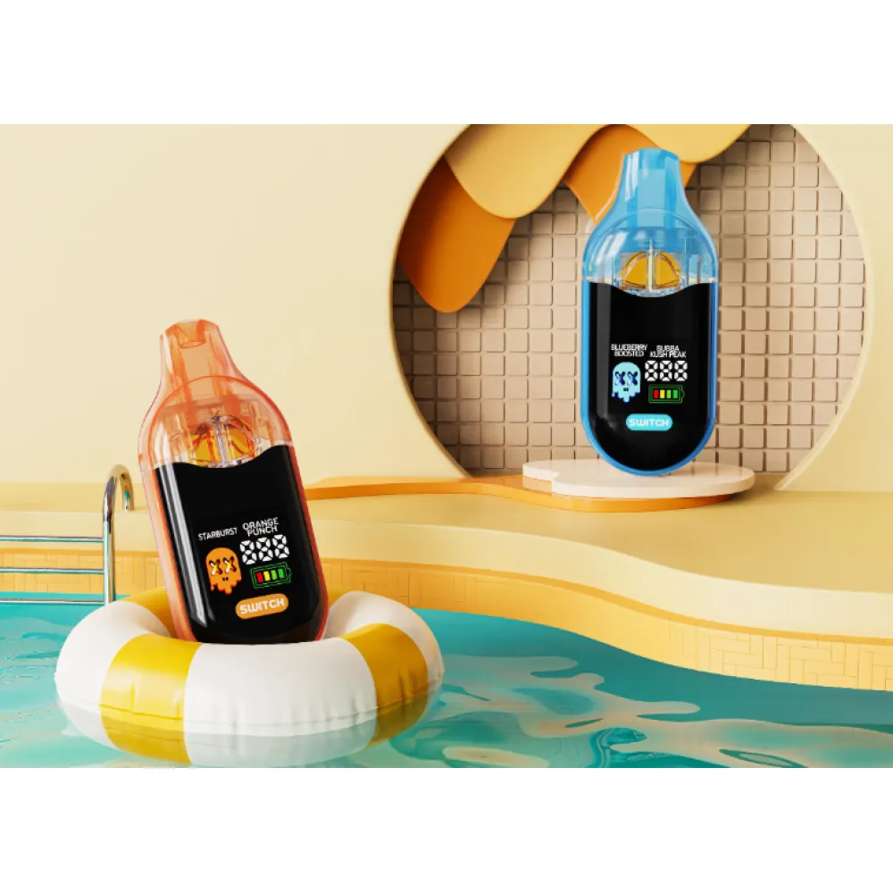 packman switch 2g disposable dual chamber with screen