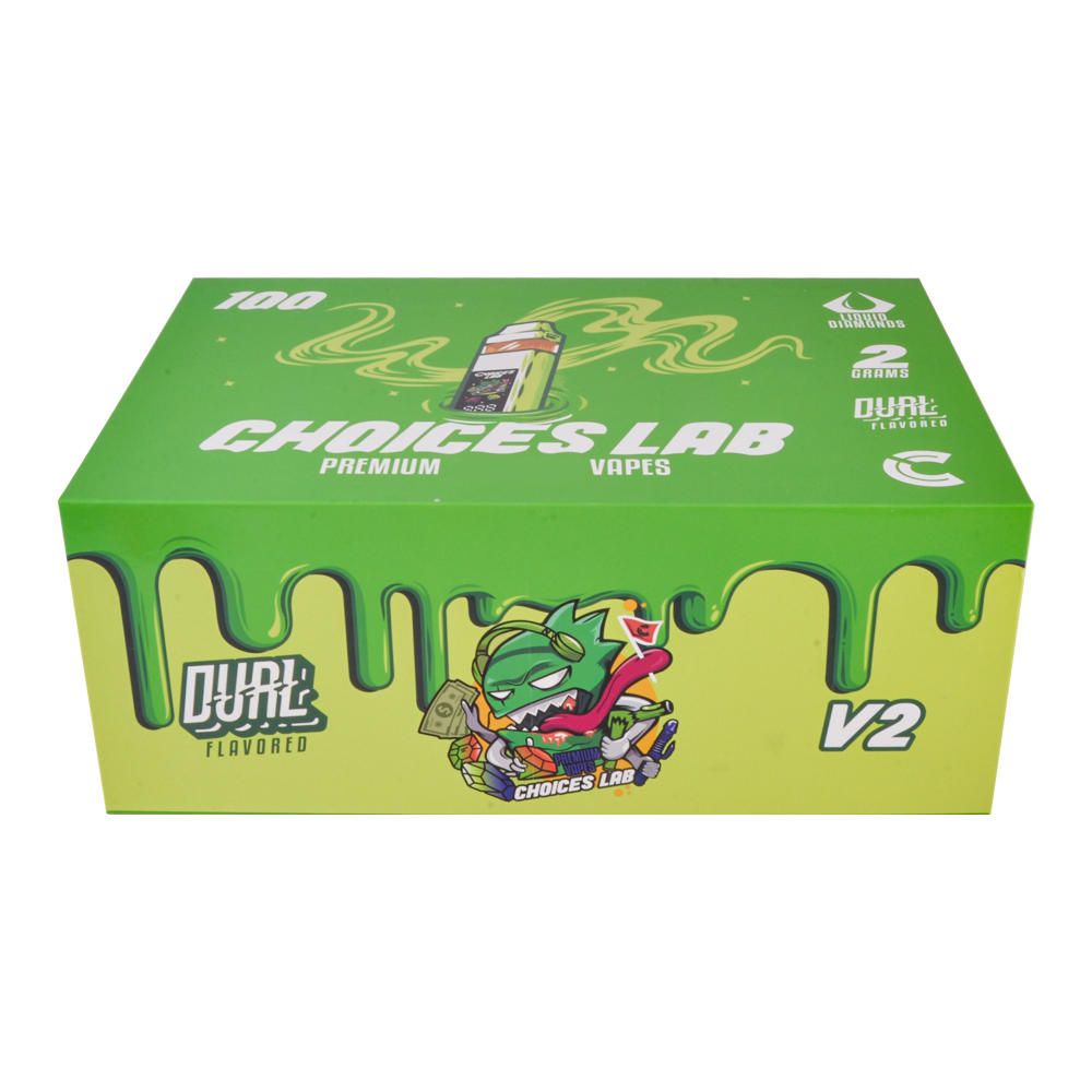  choices lab v2 2g disposable dual flavor 1g+1g with screen