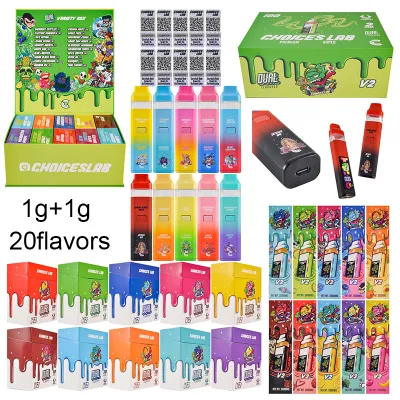  choices lab v2 2g disposable dual flavor 1g+1g with screen 01