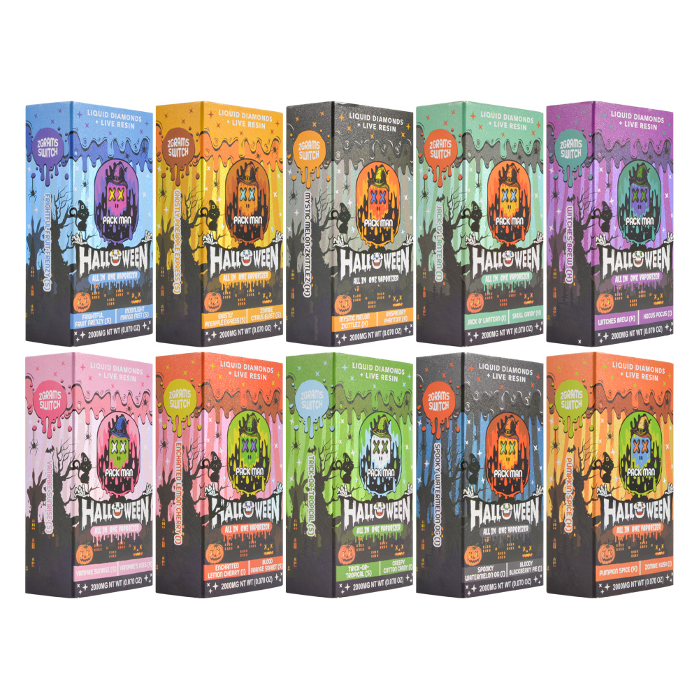 pack man switch 2000 mg disposable Halloween
