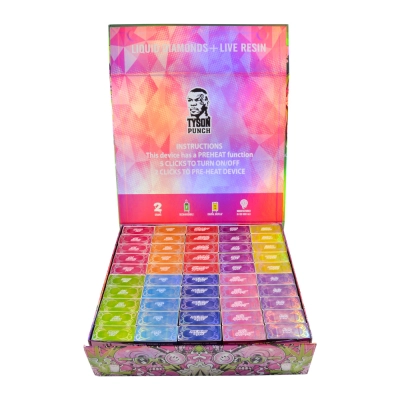 tyson punch 2 gram disposable vape galaxy with screen  02