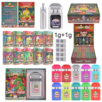 cookies the freak brothers chrismas 2g disposable 1g+1g dual chambers with screen 01