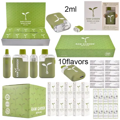 raw garden disposable 2g refined live resin all in one adjustable voltages preheating pen 01