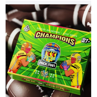 packman NFL 1g+1g  disposable dual chambers with screen 01