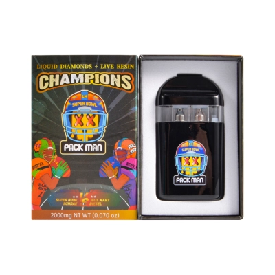 packman NFL 1g+1g  disposable dual chambers with screen 02