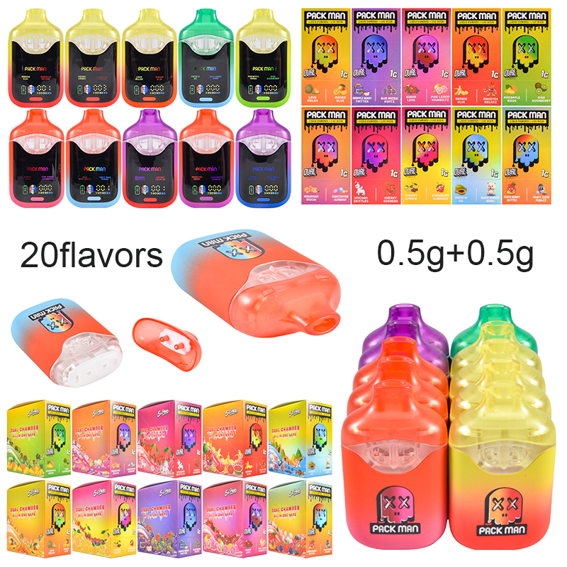 packman v4 1g dispo dual chambers with screen
