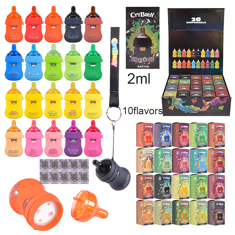 cry baby disposable bottle 
