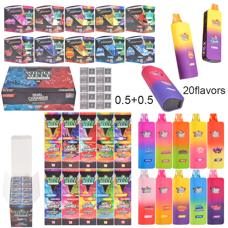 whole melt v7 1g disposable Dual Chambers with screen 
