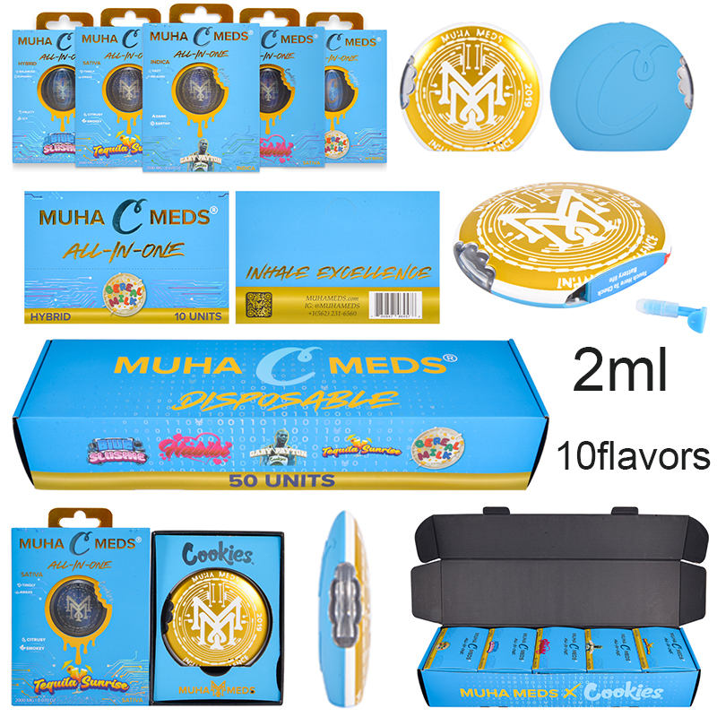 muha meds x cookies collab 2g disposable
