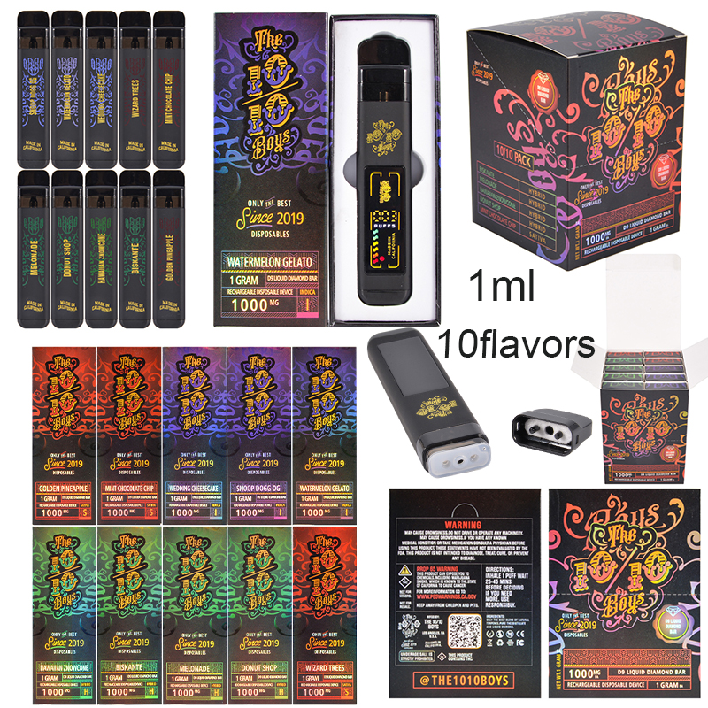 the 1010 boys disposable 1g variable voltage with screen
