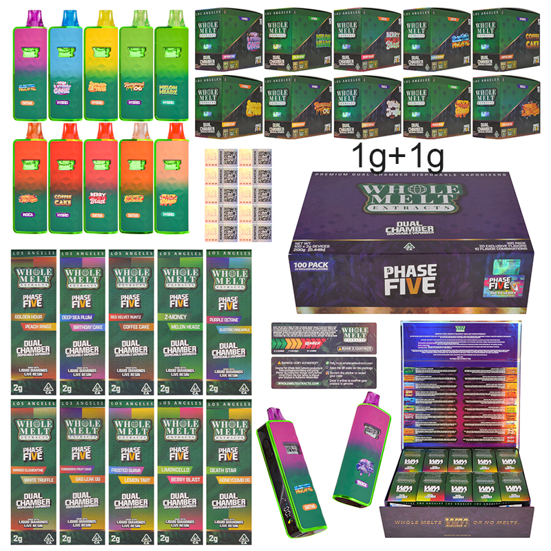 whole melt phase 5 dual chamber 2g disposale
