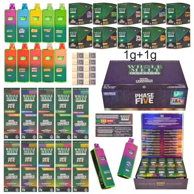 whole melt phase 5 2g disposable with screen Dual Chamber 1g+1g  01