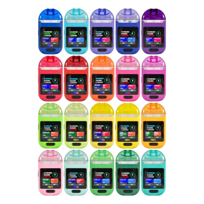 smoothie bar blend 3.0 2g disposable VV dual chambers with screen 1g+1g for liquid live diamonds 02