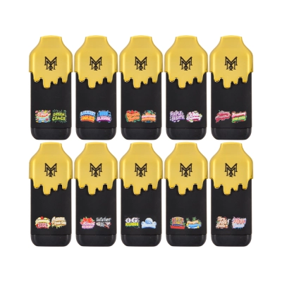 muha meds 2g dual chamber disposable vape 1g+1g with screen 02