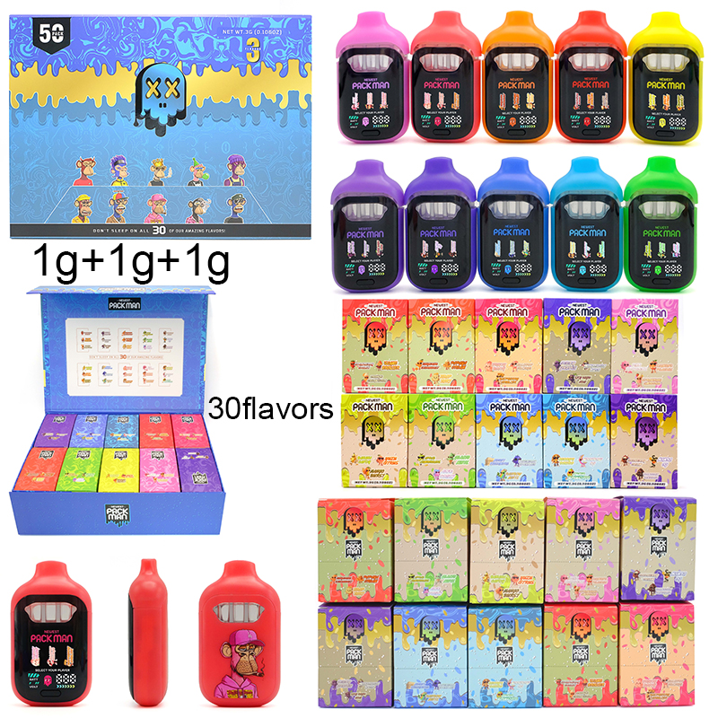 packman 3 gram disposable 3 chambers with screen
