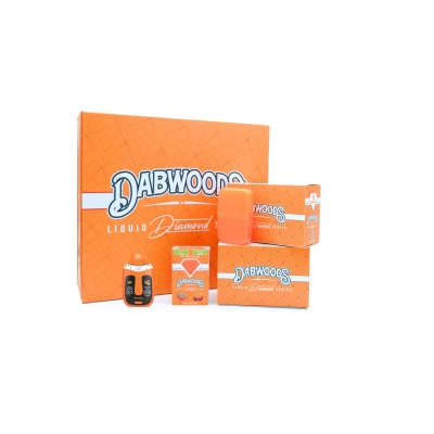 dabwoods 2g dual chambers disposable 1g+1g with screen for liquid diamond  02
