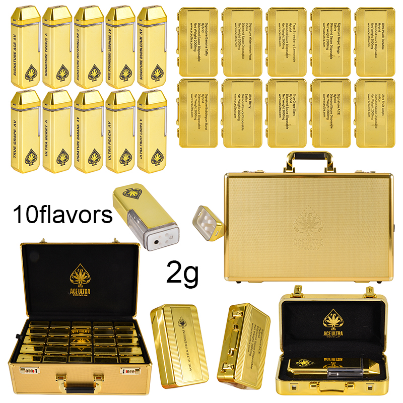 2g ace ultra premium disposable new gold edition
