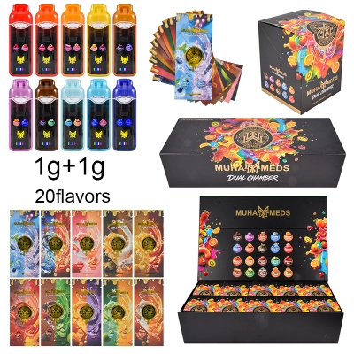 muha meds 2g dual chamber disposable 1g+1g with big screen 01