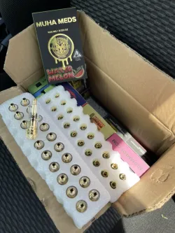  0.8ml muha meds 1 gram cart master case review  Jordan Morales_m7m 