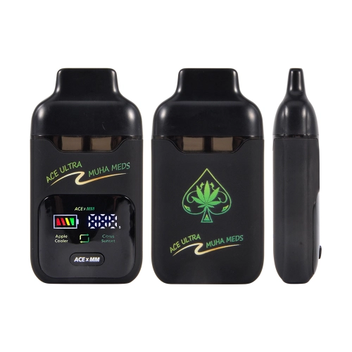 Ace Ultra Premium x Muha Meds 1G Disposable: Dual-Chamber Screen Guide for Wholesale Buyers