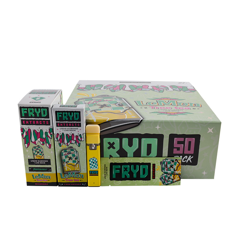 Fryd Extracts 2 Gram Disposable Vape Pens Fryd 2g Fryd Lemon Tree Tea